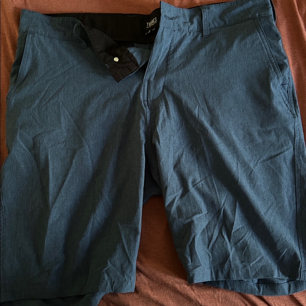 Men's Blue Hybrid Shorts